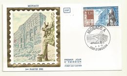 MONACO  FDC 04/05/1981 - FDC