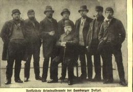 Verkleidete Kriminalbeamte Der Hamburger Poliei    / Druck, Entnommen Aus Zeitschrift / 1913 - Colis