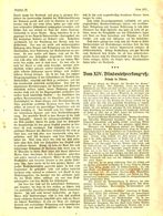 Vom 14.Blindenlehrerkongreß  / Artikel, Entnommen Aus Zeitschrift / 1913 - Packages