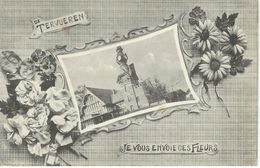 De TERVUEREN Je Vous Envoie Ces Fleurs - Cachet De La Poste 1940 - Tervuren