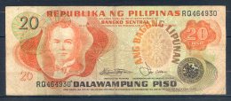 506-Philippines Billet De 20 Piso RQ464 Sig.9 - Filippijnen