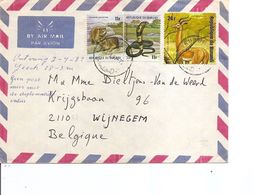 Burundi ( Lettre Par Avion De 1981 De Bujumbura Vers La Belgique à Voir) - Used Stamps