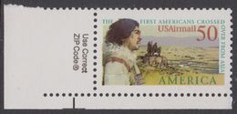 !a! USA Sc# C131 MNH SINGLE From Lower Left Corner W/ ZIP - Bering Land Bridge - 3b. 1961-... Neufs