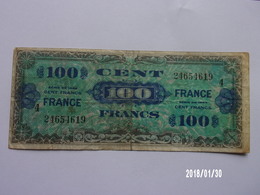 100 Francs - 1945 - 1945 Verso Francia