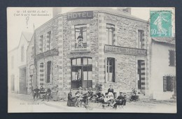 CPA Carte Postale LE GAVRE - C'est Là Qu'il Faut Descendre - Hotel Moderne - Le Gavre