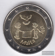 Malta 2017 Stgl./unzirkuliert Reprint: 380.000 Stgl./unzirkuliert 2017 2 Euro Solidarity And Peace - Malta