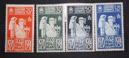 Serie Completa Fiera Di Milano 1934 Nuovi* MH - Algemene Uitgaven