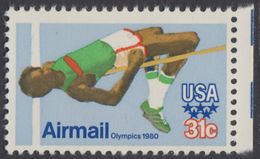 !a! USA Sc# C097 MNH SINGLE W/ Right Margin (a02) - High Jump - 3b. 1961-... Neufs