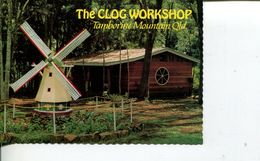 (35) Australia - (with Stamp At Back Of Postcard) QLD - Clog Workshop - Windmill - Atherton Tablelands