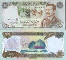 Iraq Pick-number: 73a Uncirculated 1986 25 Dinars - Spoorwegzegels