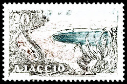 ** N°981 20F Ajaccio, Impression Dépouillée - TB - Other & Unclassified