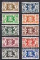 WALLIS-ET-FUTUNA N°133 A 142 N* - Nuevos