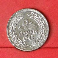 LEBANON 50 PIASTRES 1975 -    KM# 28,1 - (Nº20305) - Liban