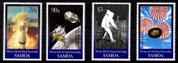 SAMOA. N°886-9 De 1999. L'Homme Sur La Lune. - Oceanía