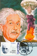 ALBERT EINSTEIN, SCIENTIST, MAXIMUM CARD, 2005, ROMANIA - Albert Einstein
