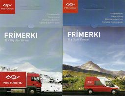 ICELAND, Booklet 125/26, 2013, Europa, Postal Vehicles - Booklets