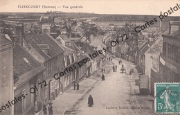 CPA - Somme > Flixecourt - Vue Générale - Animée - Flixecourt