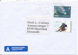 Norway Cover Sent To Denmark 7-10-2008 - Lettres & Documents