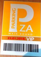 HANDBALL / MEN'S EHF EURO CROATIA 2018 / Parking Sign, Carton Poster - Handball