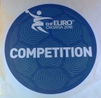 HANDBALL / MEN'S EHF EURO CROATIA 2018 / Main Official Sticker / COMPETITION - Handball