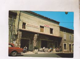 CPM DPT 84 BONNIEUX, HOTEL RESTAURANT CESAR En 1976! - Bonnieux