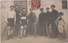 CARTE PHOTO Cyclisme Vélo Champions Par Llorca Marseille - Cyclisme