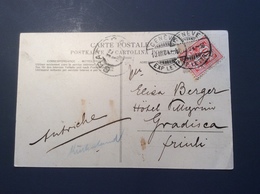 GENEVE  1904 Postkarte ZNr 61B „ABART“ > Hotel, Gradisca, Friuli Kustenland Italia (Schweiz Suisse Lettre Brief Ak Cover - Storia Postale