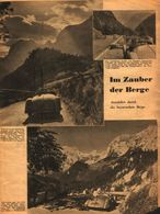 Im Zauber Der Berge / Druck,entnommen Aus Zeitschrift / 1937 - Colis