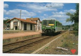 20306-LE-22-CALLAC-Réseau Breton.Ligne De Carhaix à Guingamp-Autorail A2E Soulé X 97152 En Gare - Callac