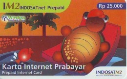 Télécarte INDONESIE * TURTLE *  (2259)  PHONECARD  * TORTUE *  TELEFONKARTE * SCHILDKRÖTE - Tortues