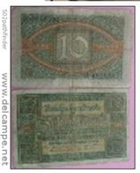 10 Mark Reichsbanknote Berlin 6/2/1920 - D - Serie K - 481839 - 10 Mark