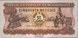 Mosambik Pick-number: 129b Uncirculated 1986 50 Meticais - Mozambique