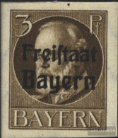 Bavaria 152B Unmounted Mint / Never Hinged 1920 King Ludwig With Print - Mint