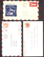 Etats-Unis/USA - Lot De 3 Entiers Postaux - Avion - 30 Ans US Air Mail - 2c. 1941-1960 Briefe U. Dokumente
