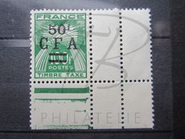 VEND BEAU TIMBRE TAXE DE LA REUNION N° 44 + BDF , XX !!! - Postage Due