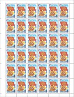 USSR Russia 1983 Sheet 66th Anni Great October Revolution Flag Communist History Celebrations Stamps MNH Mi 5323 SC 5193 - Full Sheets