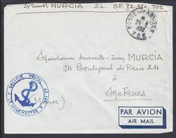 FR - Enveloppe Du S.P 82.180 En F.M. Cachet Poste Aux Armées T.O.E. 29-09-1952 Pour Meknès Maroc - B/TB - - Guerre D'Indochine / Viêt-Nam