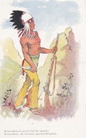 ILLUSTRATEUR---?- --les Aventures De BLOODY-HAND-- Le Grand Chef Des Apaches ( Amérique Indien )--voir 2 Scans - Gunn