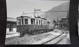 CP Train - ABFe 2/4 3, B2 11 Et 12 à Acquarossa - 16 Juin 1961 - Photo JC De Jongh - N°39.7 BA - Acquarossa
