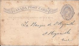 CP 1886 Pour St Hyacinthe - Postgeschiedenis