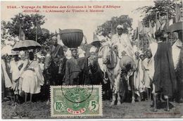 CPA GUINEE Type Ethnic Afrique Noire Circulé Fête - Guinée