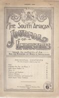 Brochure Toerisme Tourisme - South Africa - Journal Of Industries - Pretoria 1920 - Other & Unclassified