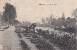 Bm - Cpa CROISSY - Bords De Seine - Croissy-sur-Seine