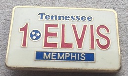 ELVIS PRESLEY - TENNESSEE - 1 ELVIS - MEMPHIS - THE KING      -        (JAUNE) - Beroemde Personen