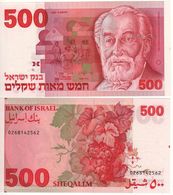 ISRAEL  500  Sheqalim    P48a   " Baron Edmond De Rothschild "   1980    UNC - Israel