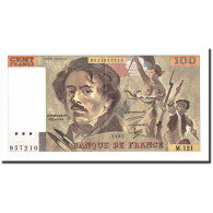 France, 100 Francs, 100 F 1978-1995 ''Delacroix'', 1987, 1987, SPL - 100 F 1978-1995 ''Delacroix''