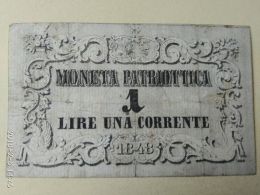 1 Lira 1848 - Austrian Occupation Of Venezia