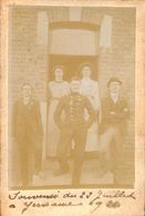 Yernawe - Carte Photo Famille Animée 1911 - Saint-Georges-sur-Meuse