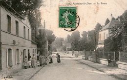 (58) CPA  Fontaine Le Dun  La Poste  (bon Etat) - Fontaine Le Dun