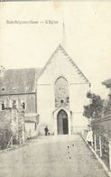 BOIS-SEIGNEUR-ISAAC : L'Eglise - Cachet Dee La Poste 1908 - RARE VARIANTE - Braine-l'Alleud